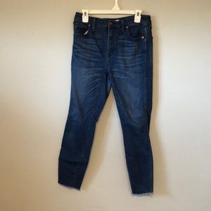 Madewell High Rose Skinny Jeans size 30